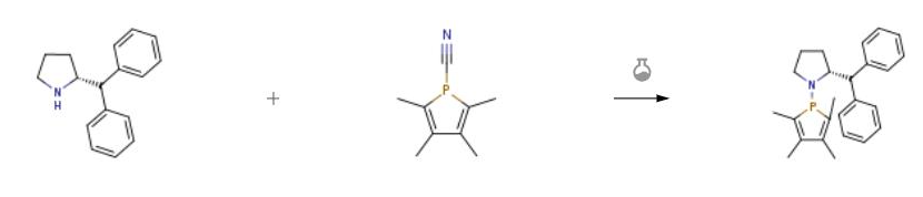 (R) Application of (+) -2- (diphenylmethyl) pyrrolidine