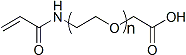 ACA-PEG-COOH (acrylamide-polyethylene glycol-carboxyl)—focus on PEG derivatives