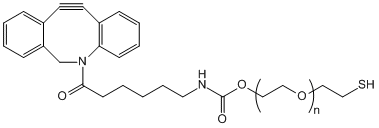 DBCO-PEG-SH (dibenzocyclooctyne-polyethylene glycol-thiol) — Focus on PEG derivatives
